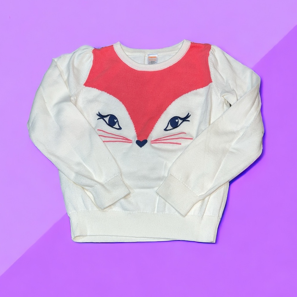 Girls Foxy Sweater Gymboree L 10-12